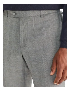 Van Heusen Slim Prince Of Wales Check Trouser In Grey -Cambridge Clothing shop 966842470 3 720x928