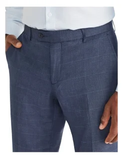 Van Heusen Tailored Prince Of Wales Check Trouser In Blue -Cambridge Clothing shop 966842650 3 720x928