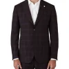 Gibson Cerium Slim Fit Jacket In Mahogany 1 Gibson Cerium Slim Fit Jacket In Mahogany -Cambridge Clothing shop 967447180 1 720x928