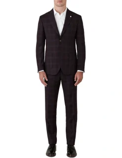 Gibson Cerium Slim Fit Jacket In Mahogany -Cambridge Clothing shop 967447180 5 720x928