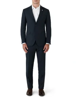 Gibson Caper Slim Fit Trouser In Petrol -Cambridge Clothing shop 967447450 5 720x928