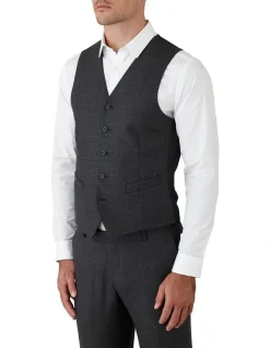 Gibson Mighty Slim Fit Vest In Grey -Cambridge Clothing shop 967447720 3 720x928