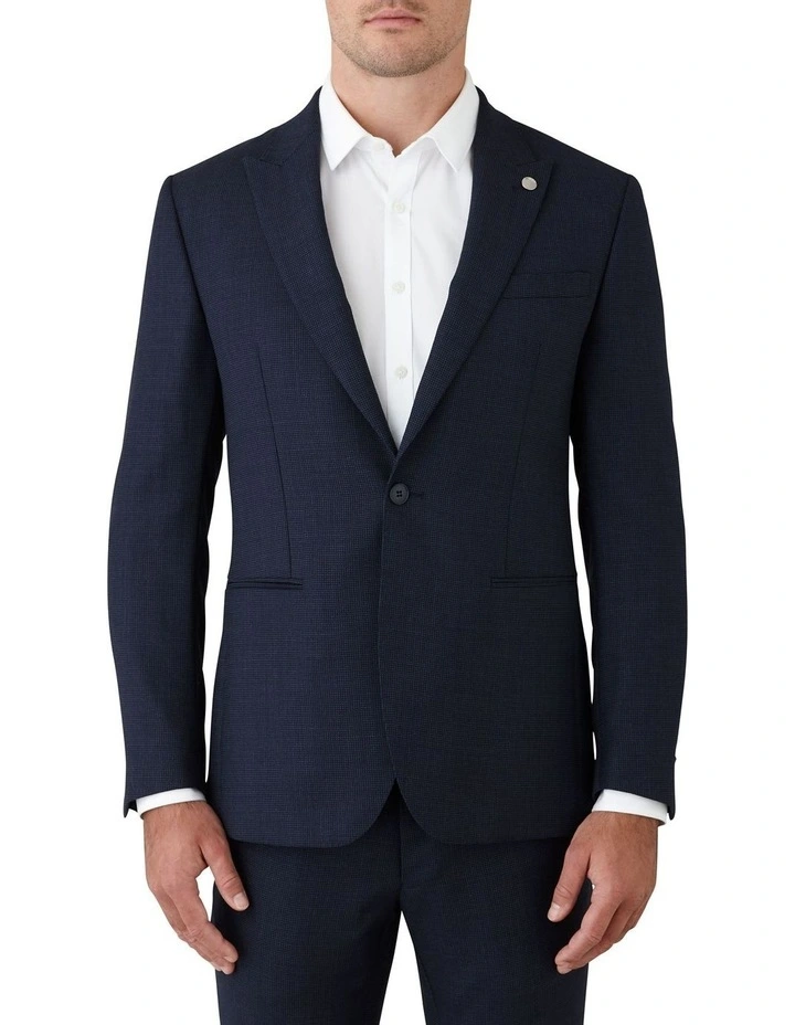 Gibson Ionic Slim Fit Jacket In Blue 3 Gibson Ionic Slim Fit Jacket In Blue