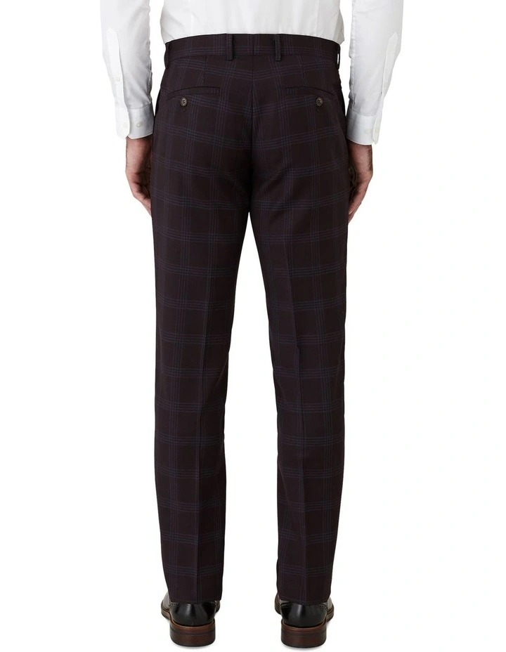 Gibson Caper Slim Fit Trouser In Mahogany 4 Gibson Caper Slim Fit Trouser In Mahogany - Image 2