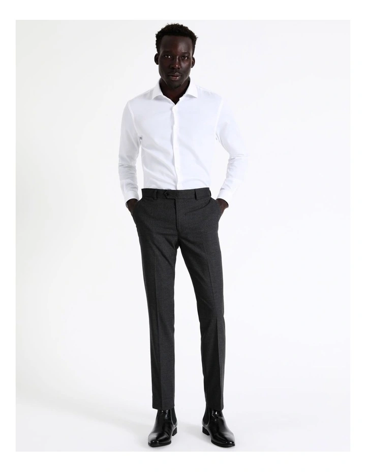 Blaq Slim Puppytooth Suit Pant In Charcoal 3 Blaq Slim Puppytooth Suit Pant In Charcoal