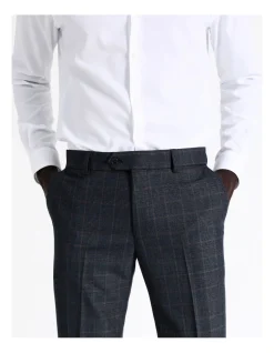Blaq Tailored Check Suit Pant In Denim 9 Blaq Tailored Check Suit Pant In Denim -Cambridge Clothing shop 967571560 3 720x928