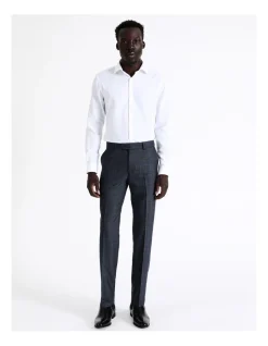 Blaq Tailored Check Suit Pant In Denim 10 Blaq Tailored Check Suit Pant In Denim -Cambridge Clothing shop 967571560 4 720x928