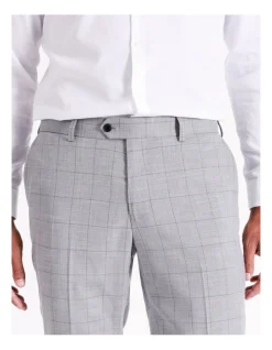 Blaq Tailored Windowpane Suit Pant In Grey 10 Blaq Tailored Windowpane Suit Pant In Grey -Cambridge Clothing shop 967571650 3 720x928