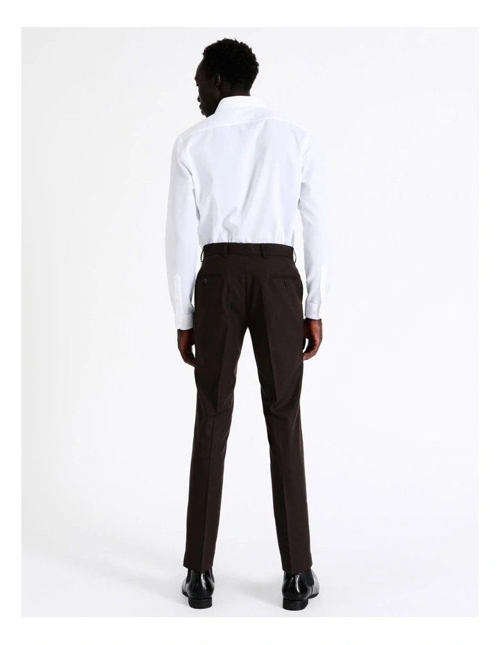 Blaq Tailored Textured Suit Pant In Bloodstone 5 Blaq Tailored Textured Suit Pant In Bloodstone - Image 3