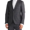 Calvin Klein X Slim Check Suit Jacket In Grey 1 Calvin Klein X Slim Check Suit Jacket In Grey -Cambridge Clothing shop 967828510 1 720x928