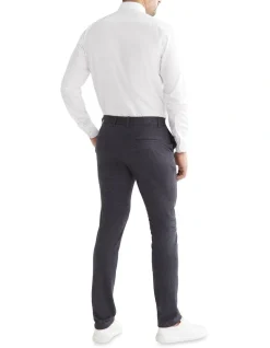 Calvin Klein X Slim Herringbone Knit Trouser In Navy -Cambridge Clothing shop 967828960 3 720x928