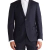 Calvin Klein Slim Pinstripe Suit Jacket In Navy -Cambridge Clothing shop 967829140 1 720x928