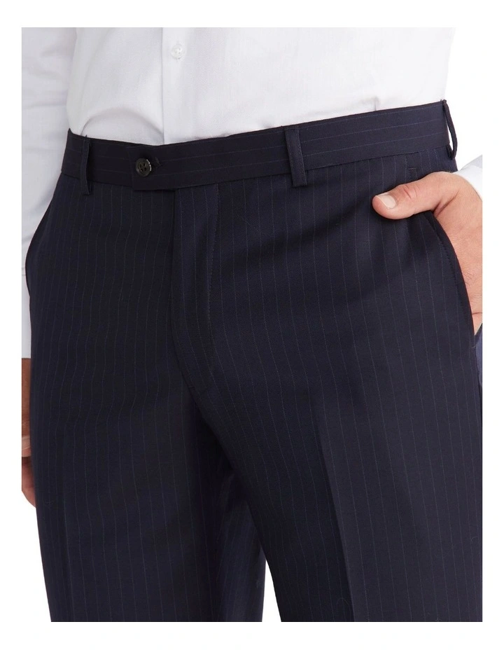 Calvin Klein Slim Suit Pinstripe Pant In Navy 5 Calvin Klein Slim Suit Pinstripe Pant In Navy - Image 3