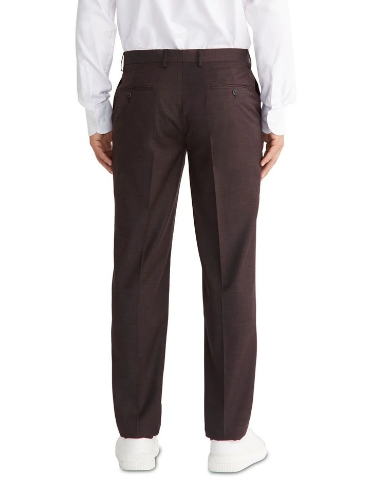 Calvin Klein Slim Suit Pant In Red 4 Calvin Klein Slim Suit Pant In Red - Image 2