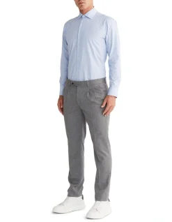 Calvin Klein Slim 2 Pleat Trouser In Grey 9 Calvin Klein Slim 2 Pleat Trouser In Grey -Cambridge Clothing shop 967832560 4 720x928