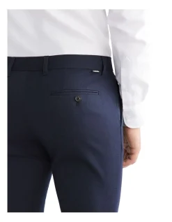 Calvin Klein Slim 2 Pleat Trouser In Navy 9 Calvin Klein Slim 2 Pleat Trouser In Navy -Cambridge Clothing shop 967832650 4 720x928