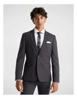 Yd. Butler Slim Suit Jacket In Grey