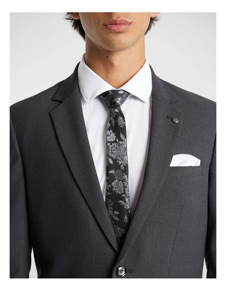 Yd. Butler Slim Suit Jacket In Grey 5 Yd. Butler Slim Suit Jacket In Grey - Image 3