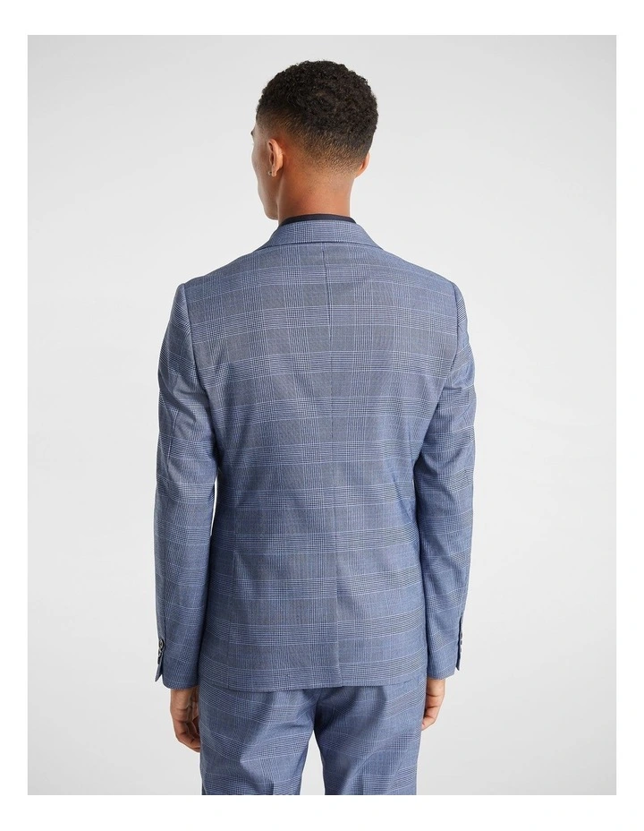Yd. Magic Slim Suit Jacket In Blue 4 Yd. Magic Slim Suit Jacket In Blue - Image 2
