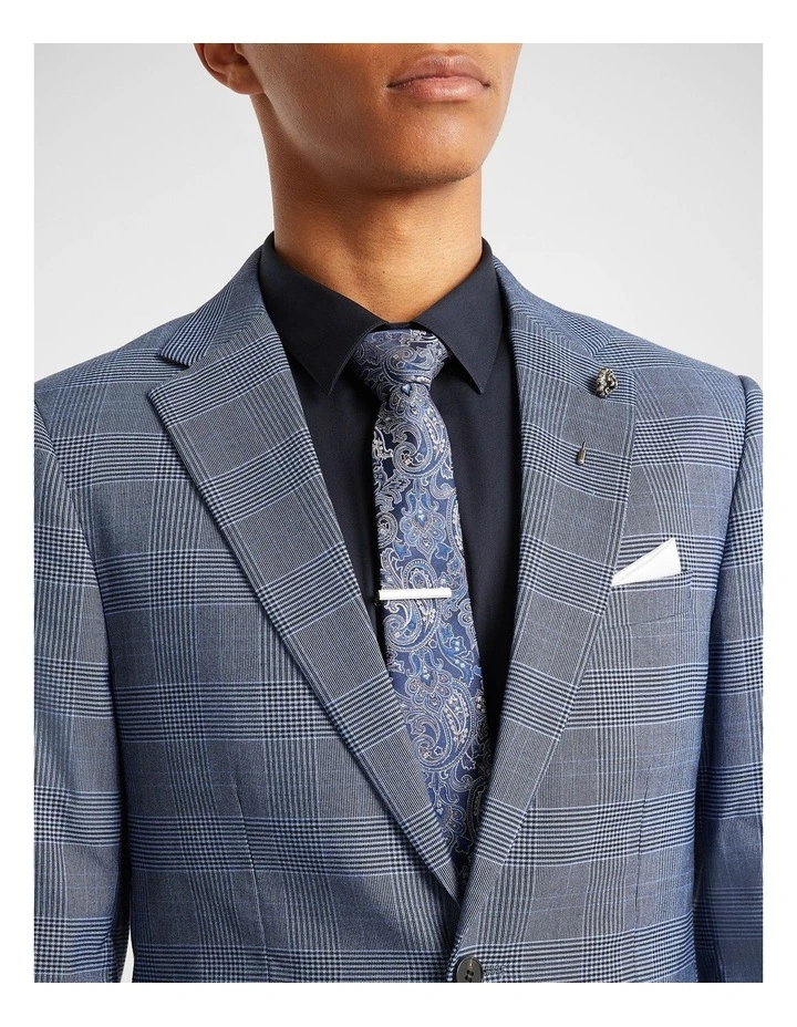 Yd. Magic Slim Suit Jacket In Blue 5 Yd. Magic Slim Suit Jacket In Blue - Image 3