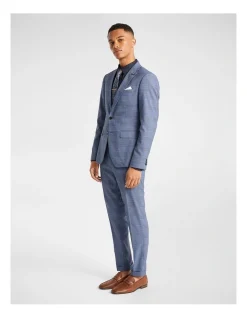 Yd. Magic Slim Suit Jacket In Blue 10 Yd. Magic Slim Suit Jacket In Blue -Cambridge Clothing shop 968654980 4 1 720x928