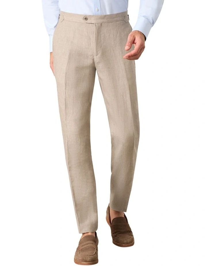 MJ Bale Alcantara Trouser In Beige 3 MJ Bale Alcantara Trouser In Beige