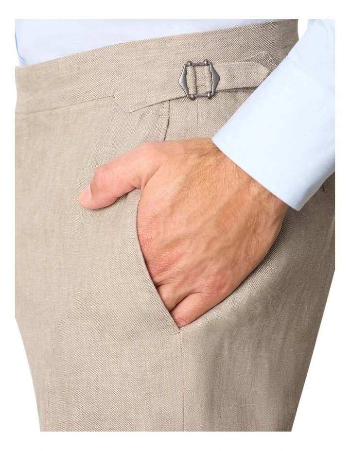 MJ Bale Alcantara Trouser In Beige 6 MJ Bale Alcantara Trouser In Beige - Image 4