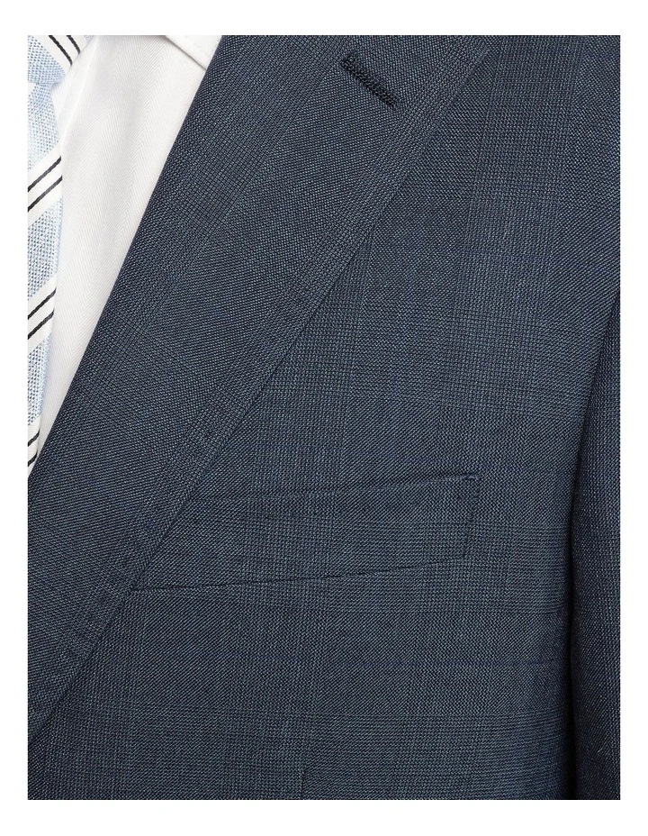 Oxford Byron Wool Stretch Suit Jacket In Gunmetal 8 Oxford Byron Wool Stretch Suit Jacket In Gunmetal - Image 6