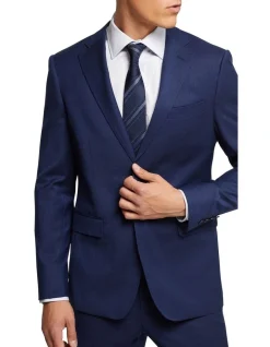 Oxford Byron Wool Suit Jacket In Blue 11 Oxford Byron Wool Suit Jacket In Blue -Cambridge Clothing shop 986202100 4 1 720x928