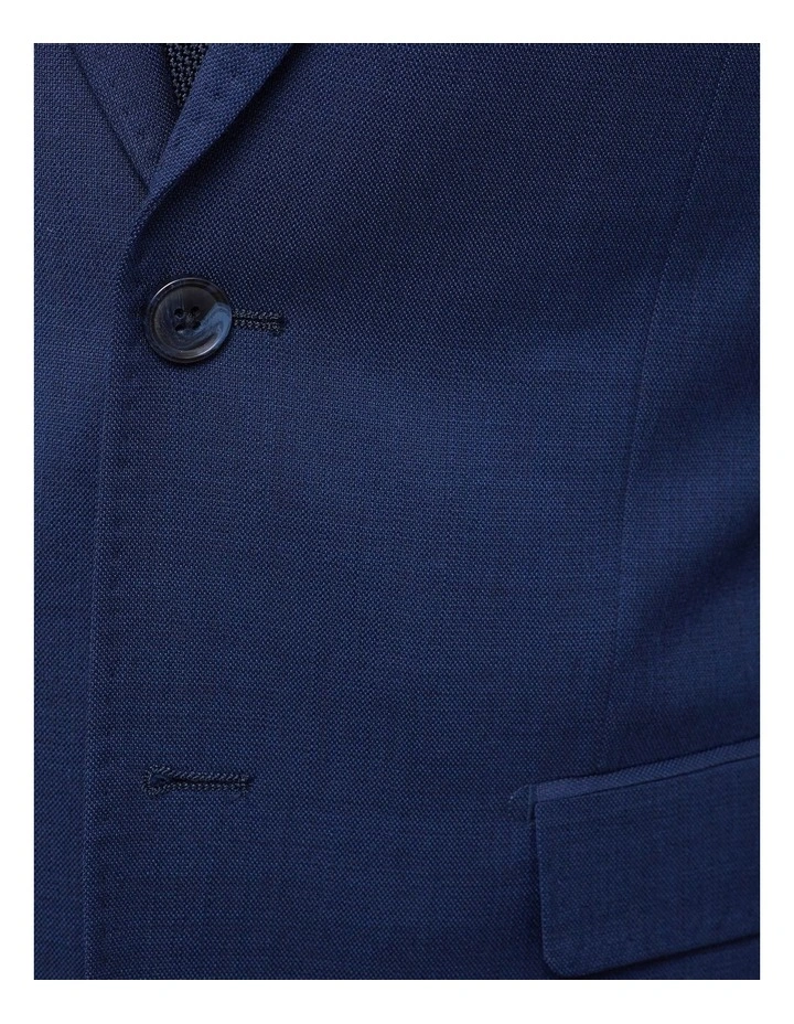 Oxford Byron Wool Suit Jacket In Blue 8 Oxford Byron Wool Suit Jacket In Blue - Image 6