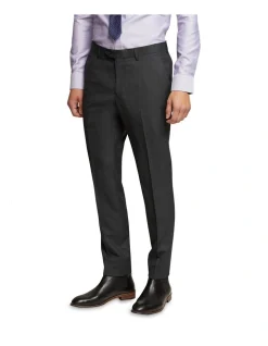 Oxford Auden Wool Rich Suit Trousers In Grey -Cambridge Clothing shop 986202550 3 720x928
