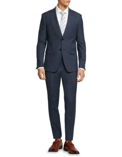 Oxford Byron Wool Stretch Suit Trousers In Blue 11 Oxford Byron Wool Stretch Suit Trousers In Blue -Cambridge Clothing shop 987060700 5 720x928
