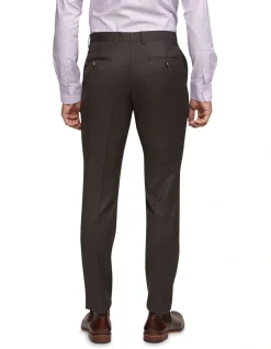 Oxford Hopkins Wool Suit Trousers In Brown -Cambridge Clothing shop 987060970 3 720x928