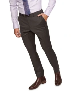 Oxford Hopkins Wool Suit Trousers In Brown -Cambridge Clothing shop 987060970 4 720x928