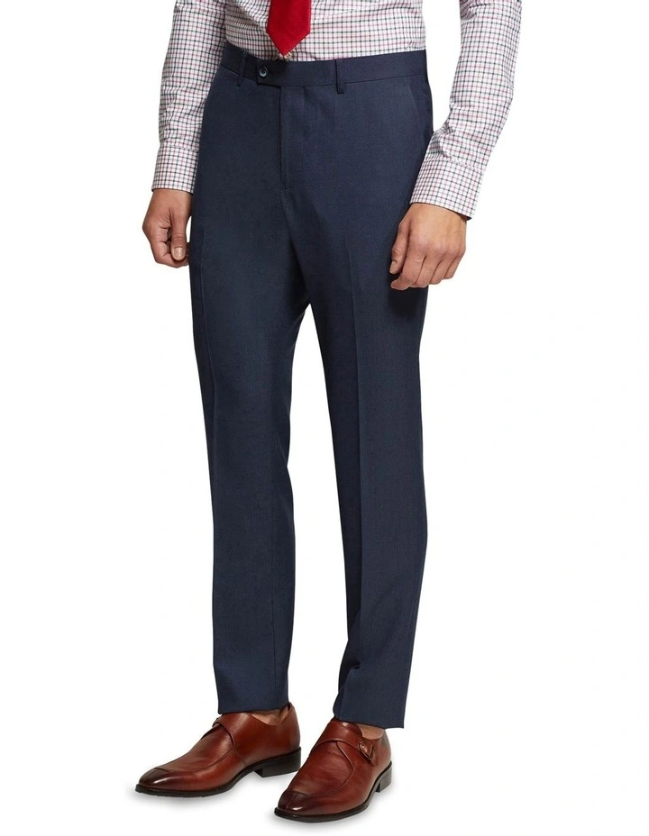 Oxford Hopkins Wool Rich Suit Trousers In Blue 4 Oxford Hopkins Wool Rich Suit Trousers In Blue - Image 2