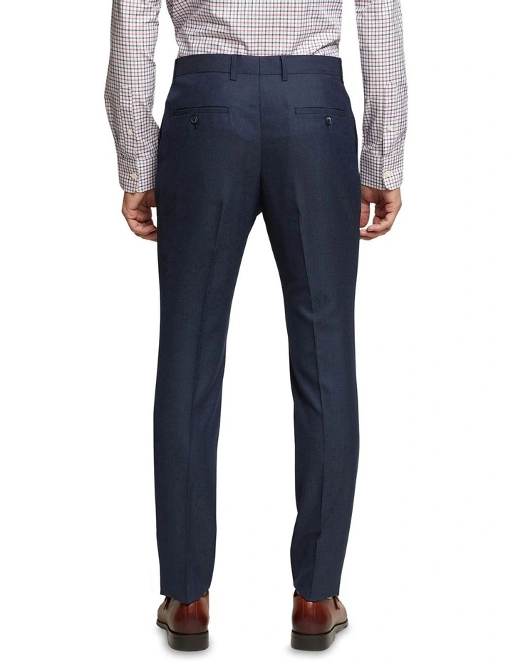 Oxford Hopkins Wool Rich Suit Trousers In Blue 5 Oxford Hopkins Wool Rich Suit Trousers In Blue - Image 3